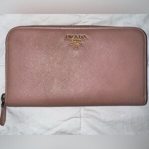 Prada Blush Pink Wallet
